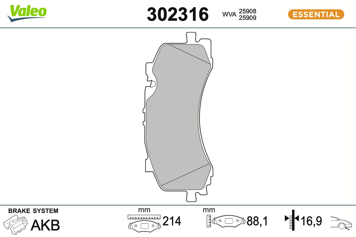 BRAKE PADS FIRST AUDI Q7 08.15 FR